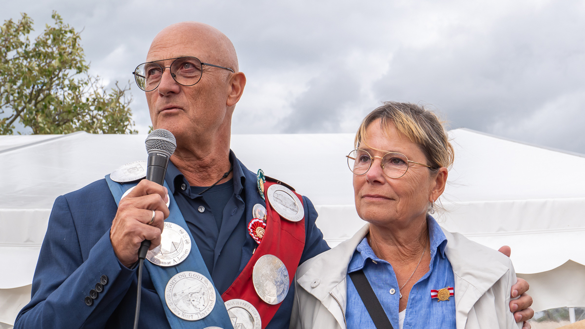 Kongepar 2024 Kong Lau og Hanne